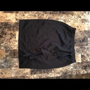Black dress skirt